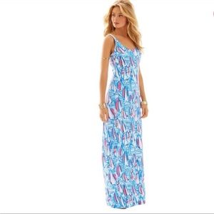 Lilly Pulitzer RRR Palm Maxi Dress